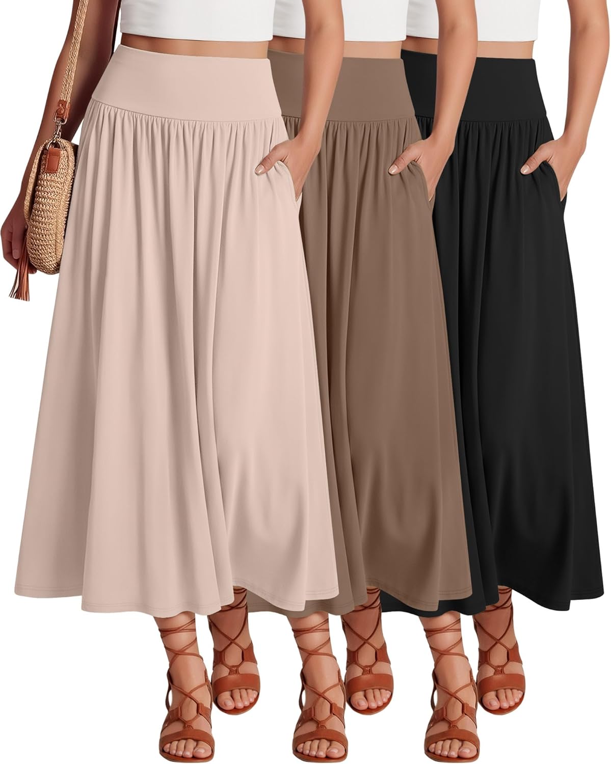 Women's Long Skirt (3-Pack)