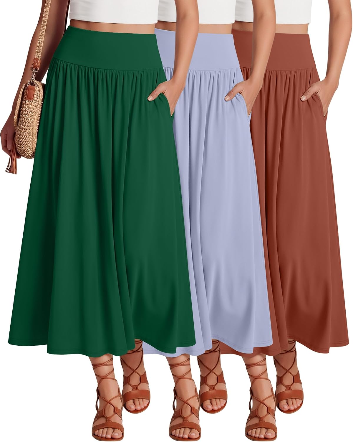 Women's Long Skirt (3-Pack)