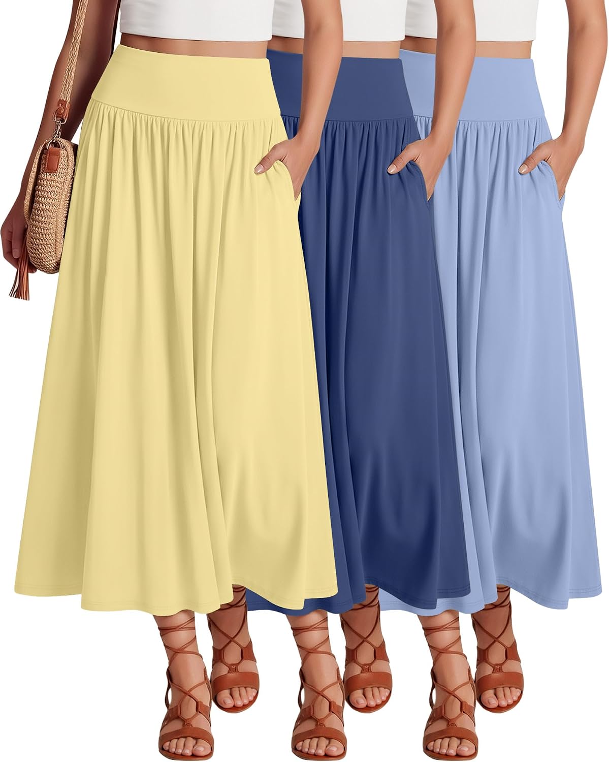 Women's Long Skirt (3-Pack)