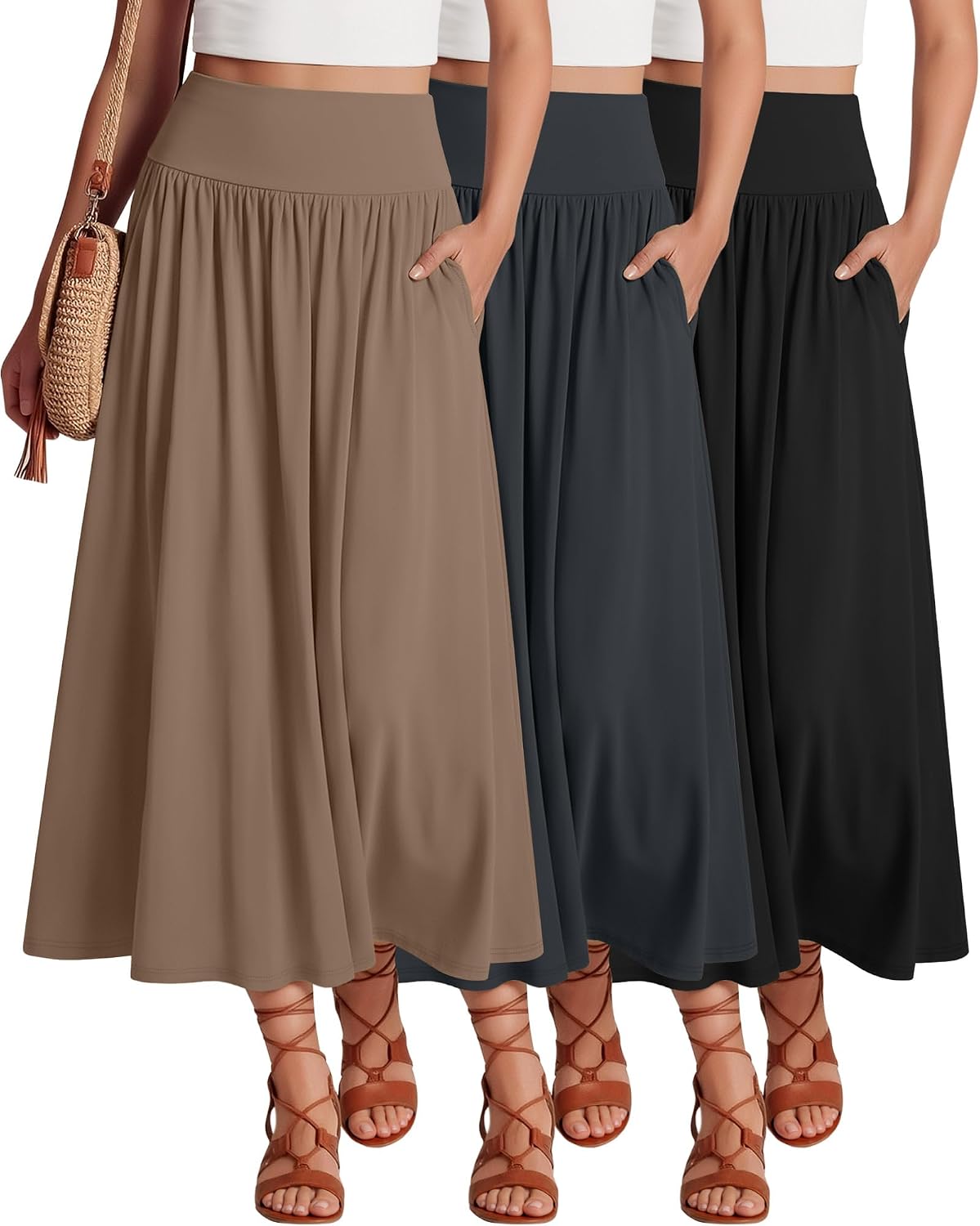 Women's Long Skirt (3-Pack)
