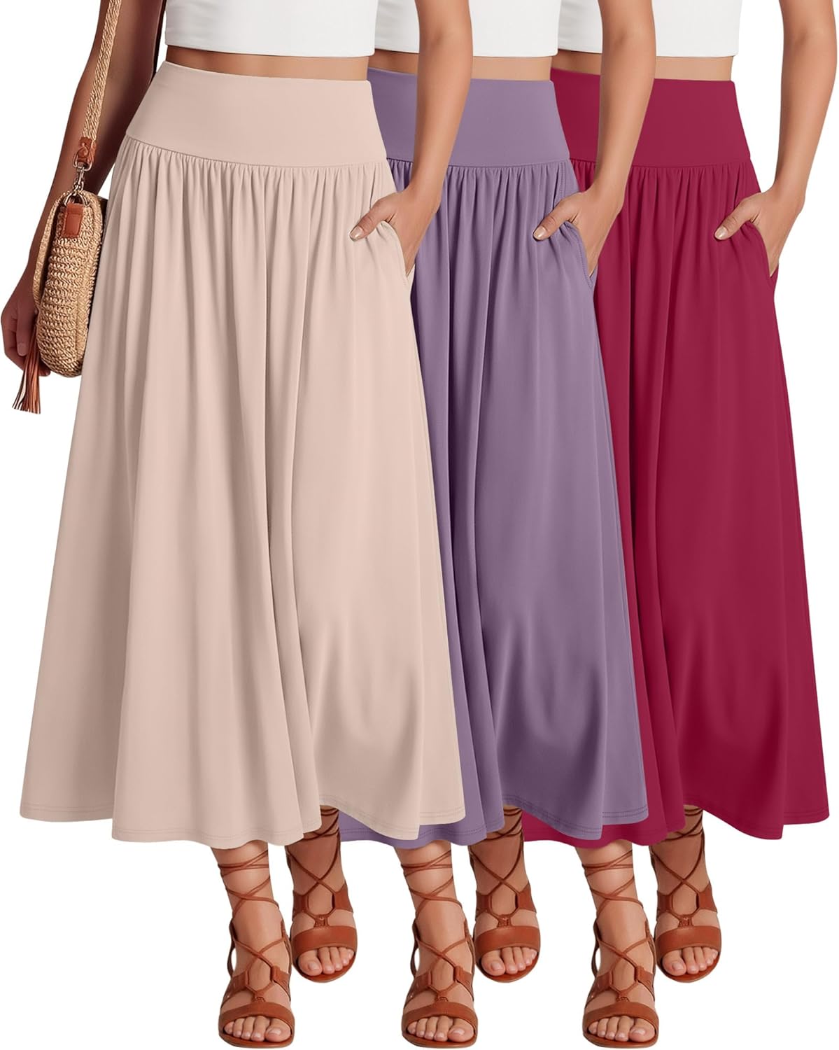Women's Long Skirt (3-Pack)