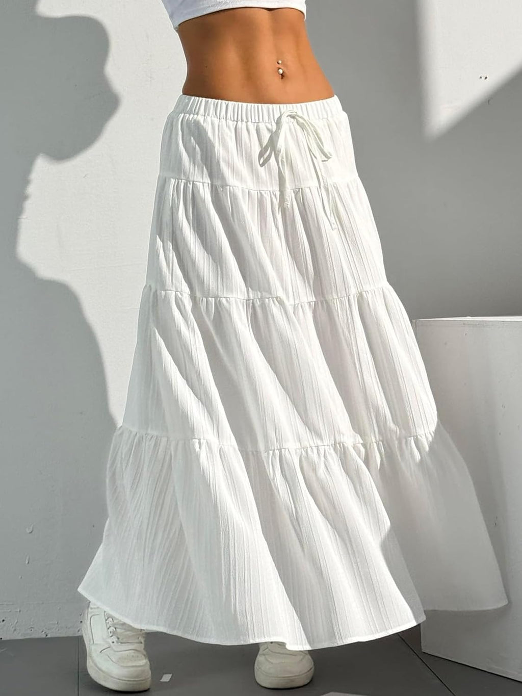 Women's Bohemian-Style Flowy Maxi Dress – Elegant A-Line Maxi Dress