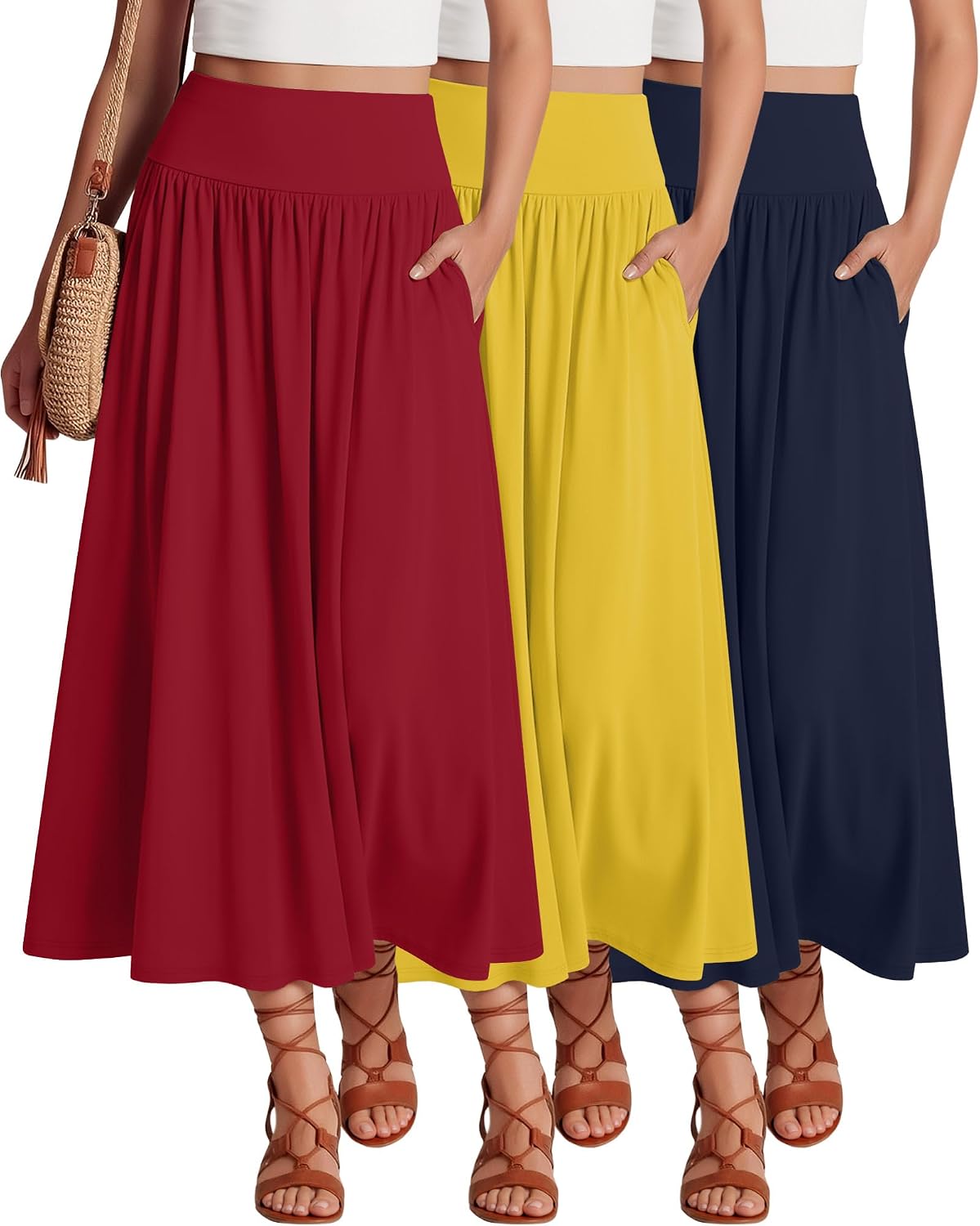 Women's Long Skirt (3-Pack)