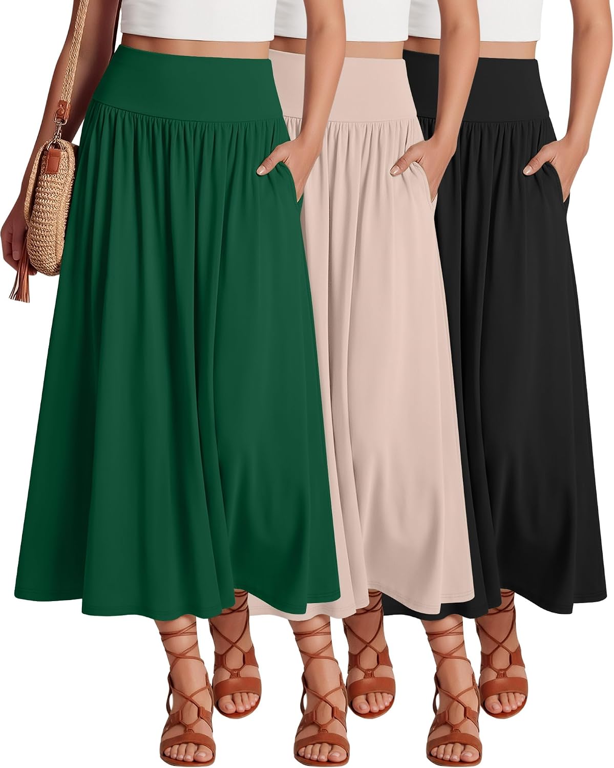 Women's Long Skirt (3-Pack)