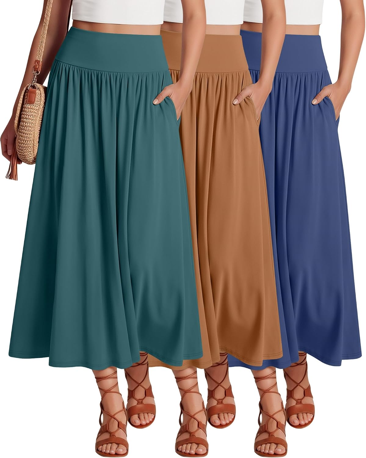 Women's Long Skirt (3-Pack)