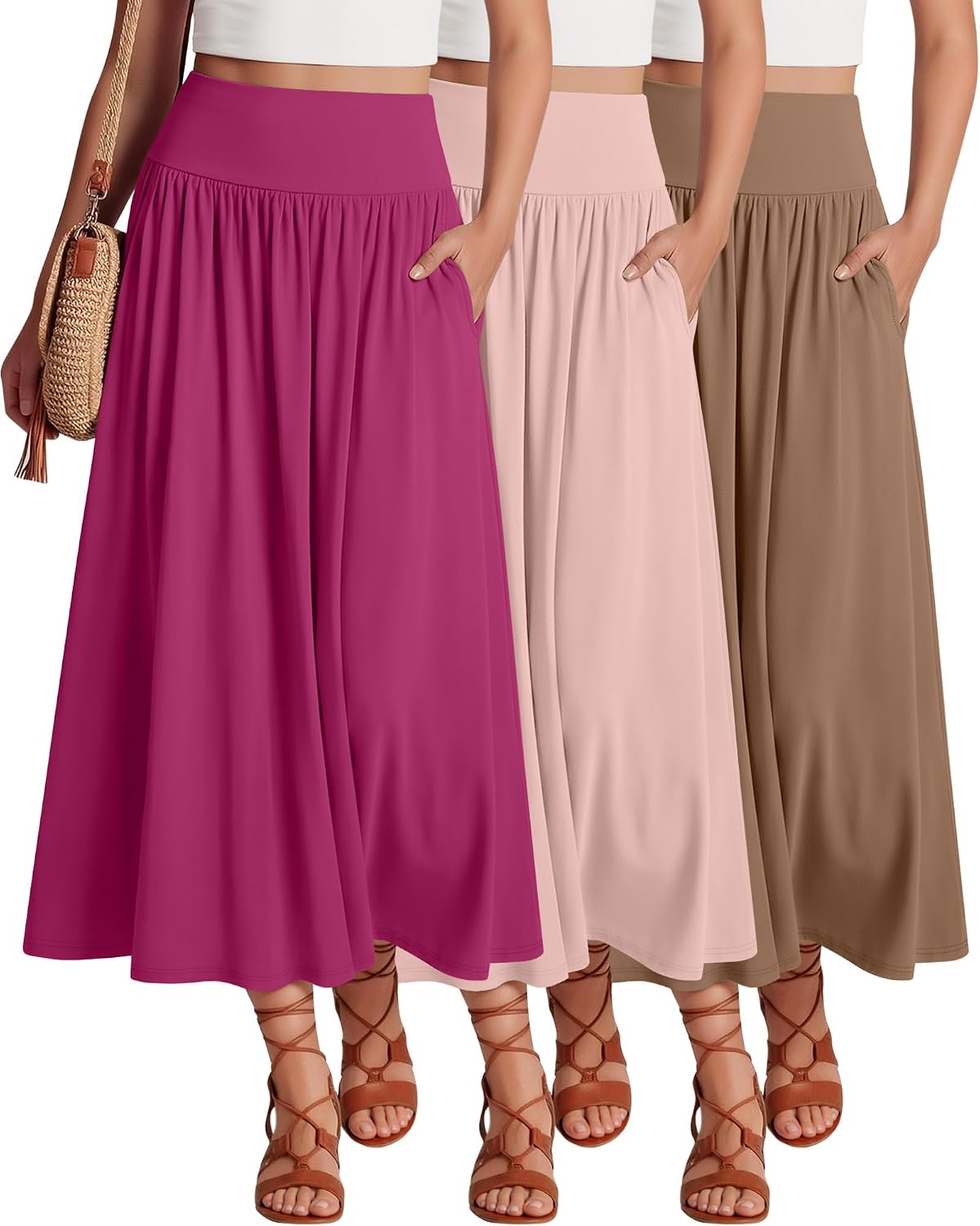 Women's Long Skirt (3-Pack)