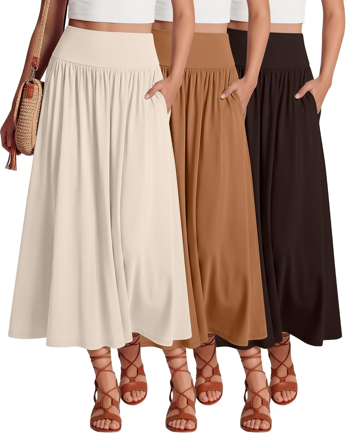 Women's Long Skirt (3-Pack)