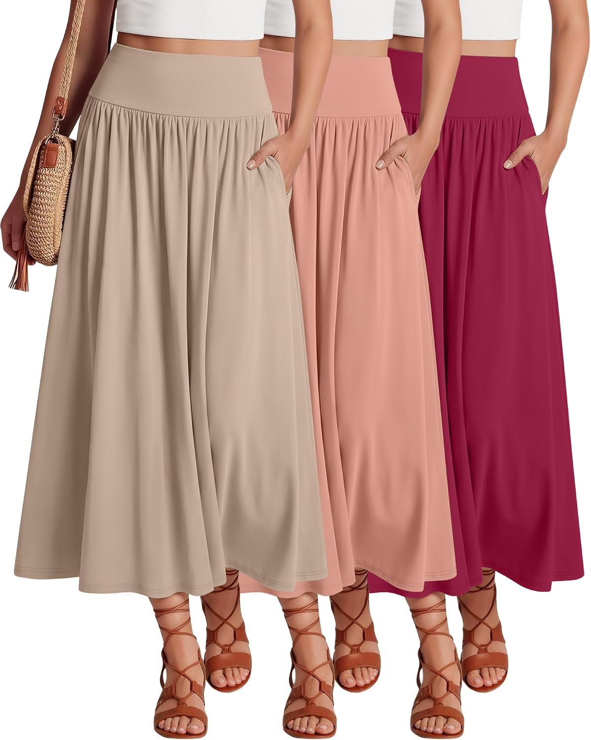 Women's Long Skirt (3-Pack)