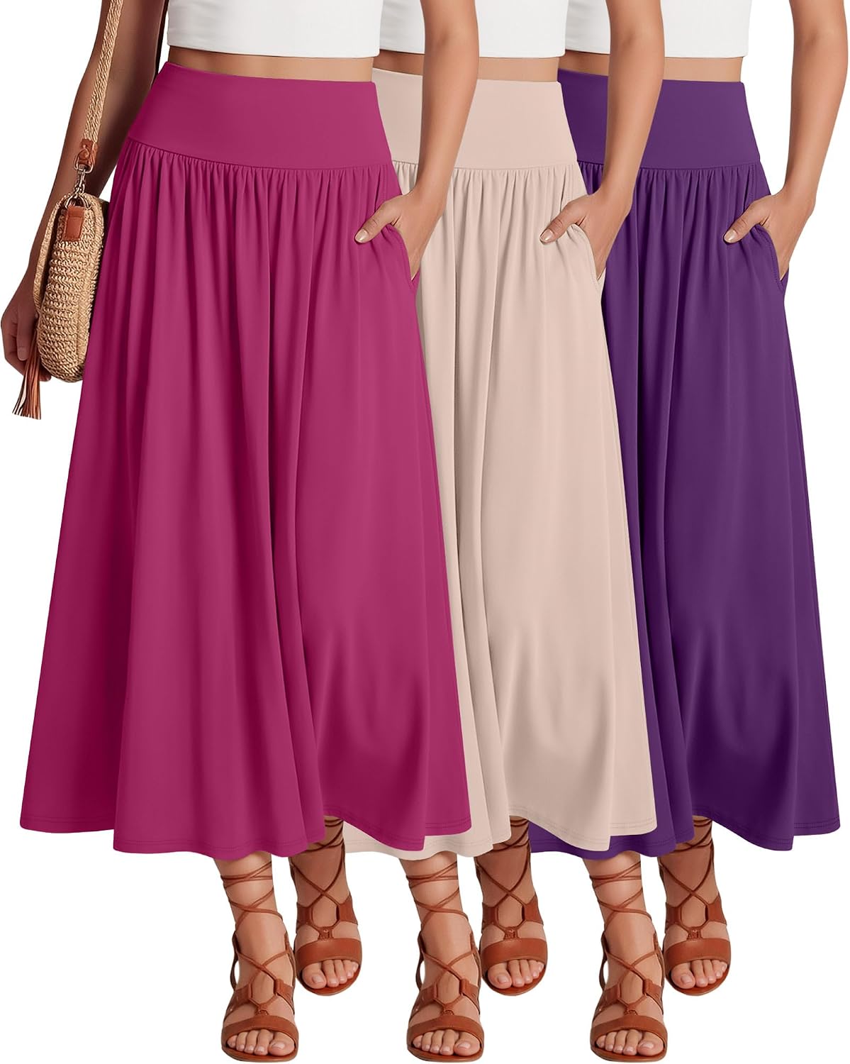 Women's Long Skirt (3-Pack)