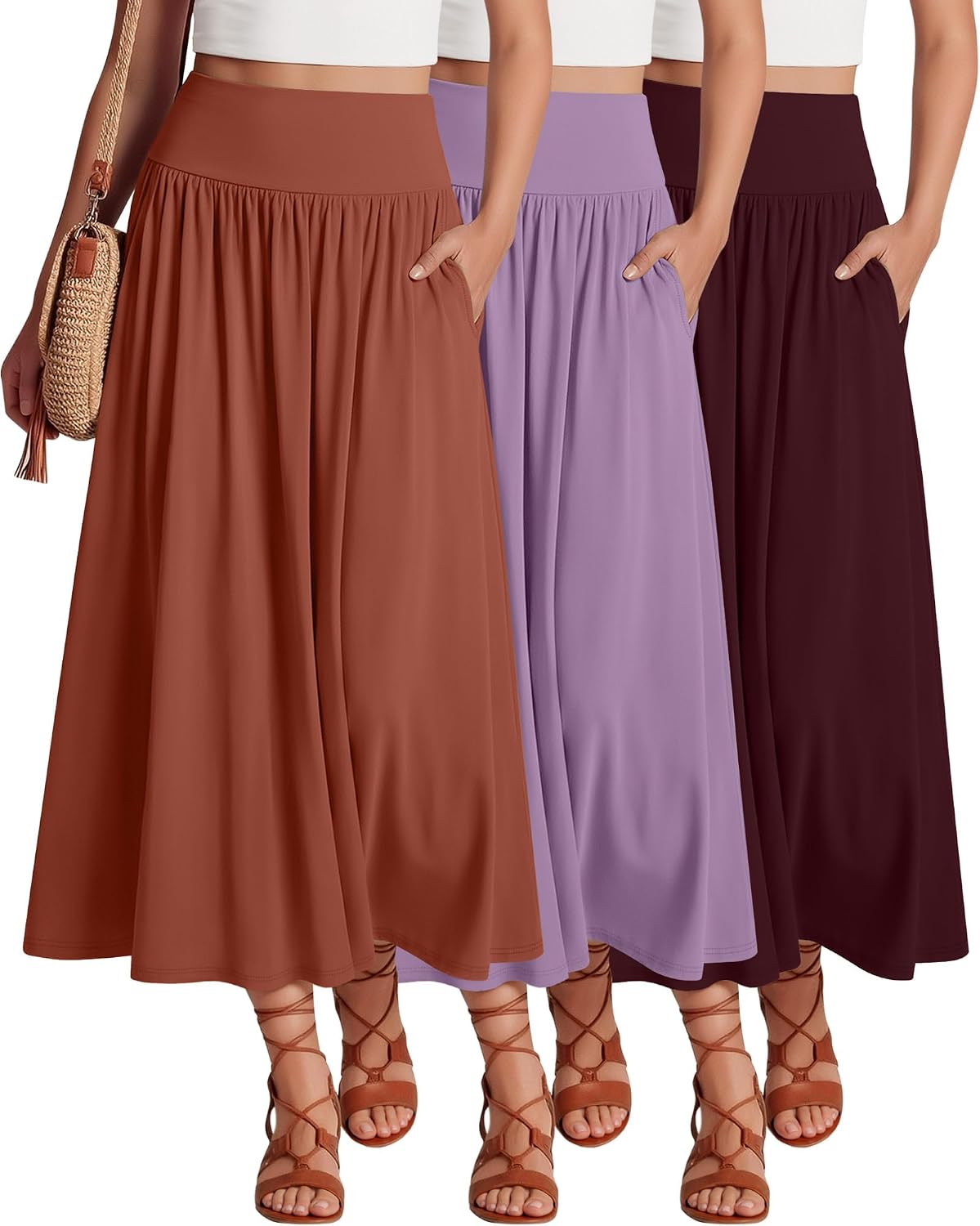 Women's Long Skirt (3-Pack)