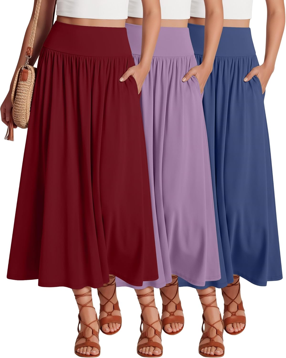 Women's Long Skirt (3-Pack)