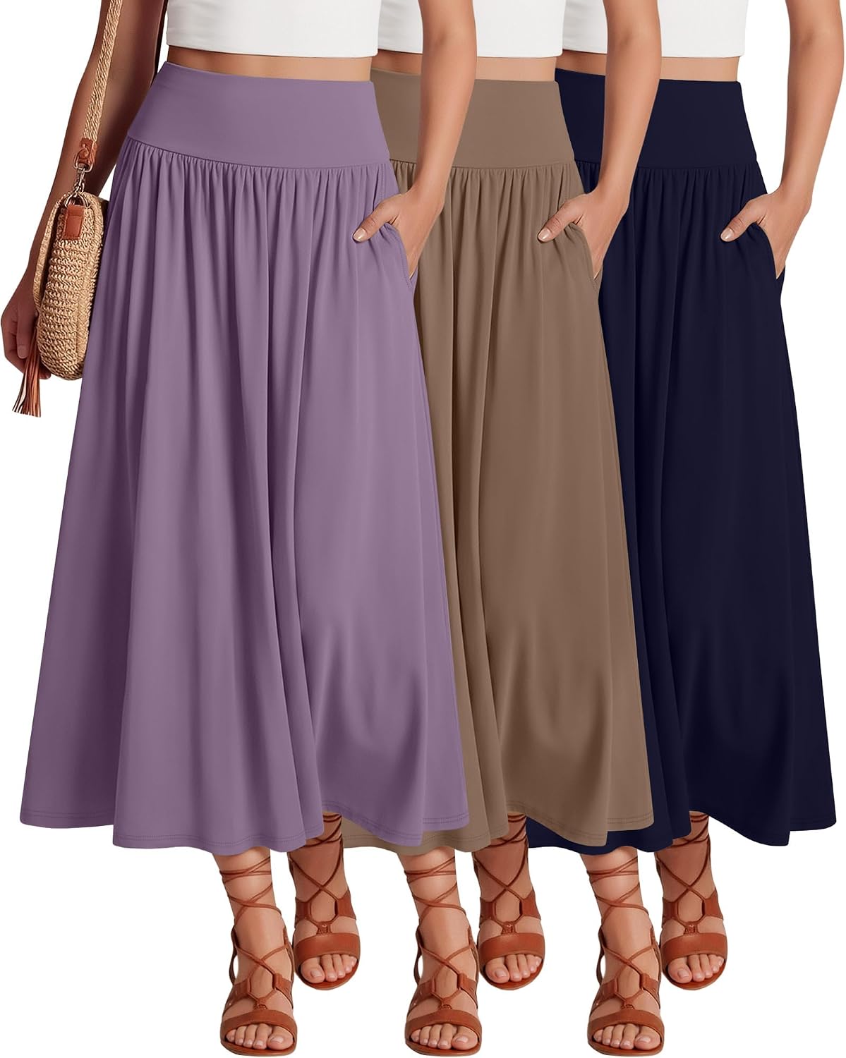 Women's Long Skirt (3-Pack)