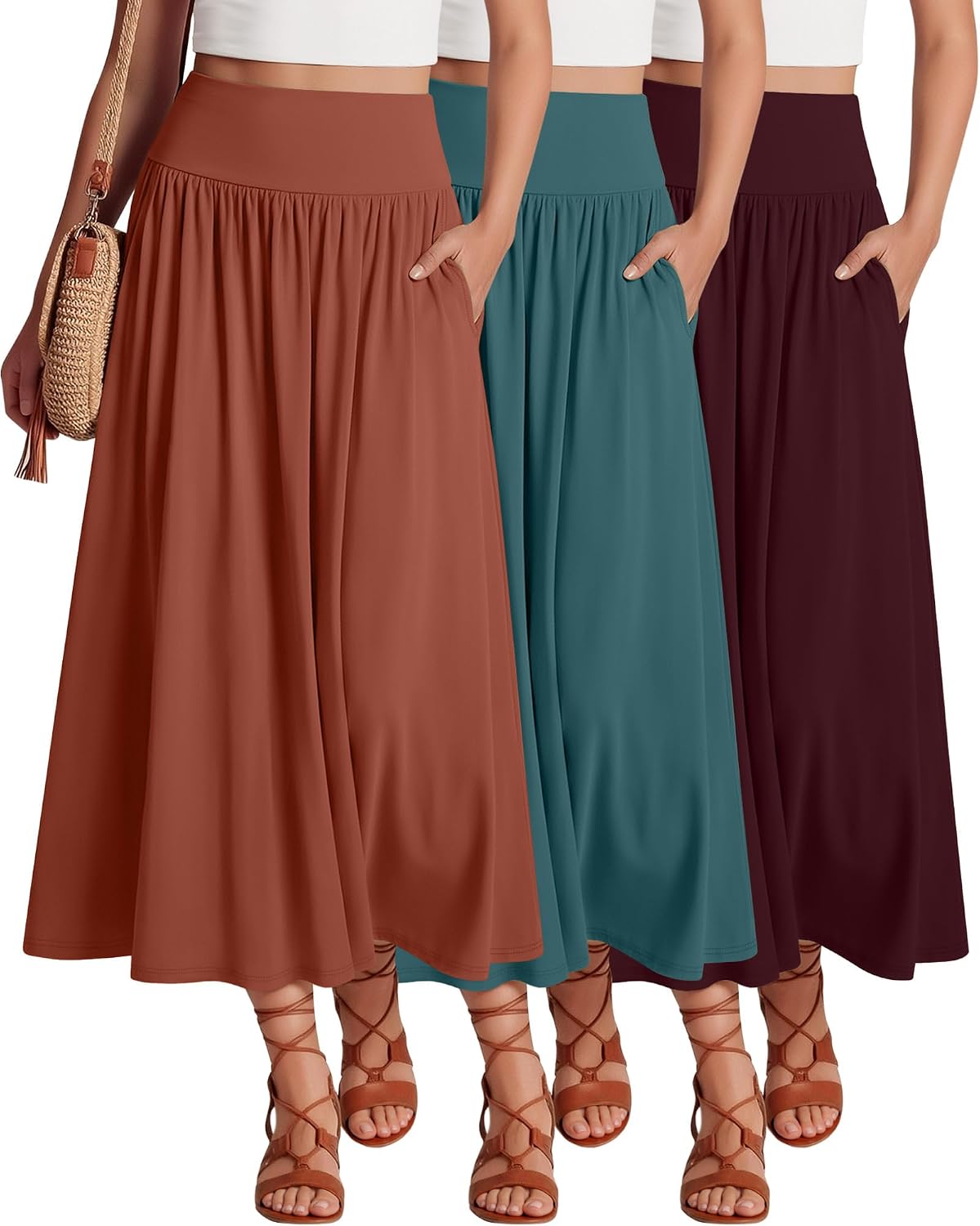 Women's Long Skirt (3-Pack)
