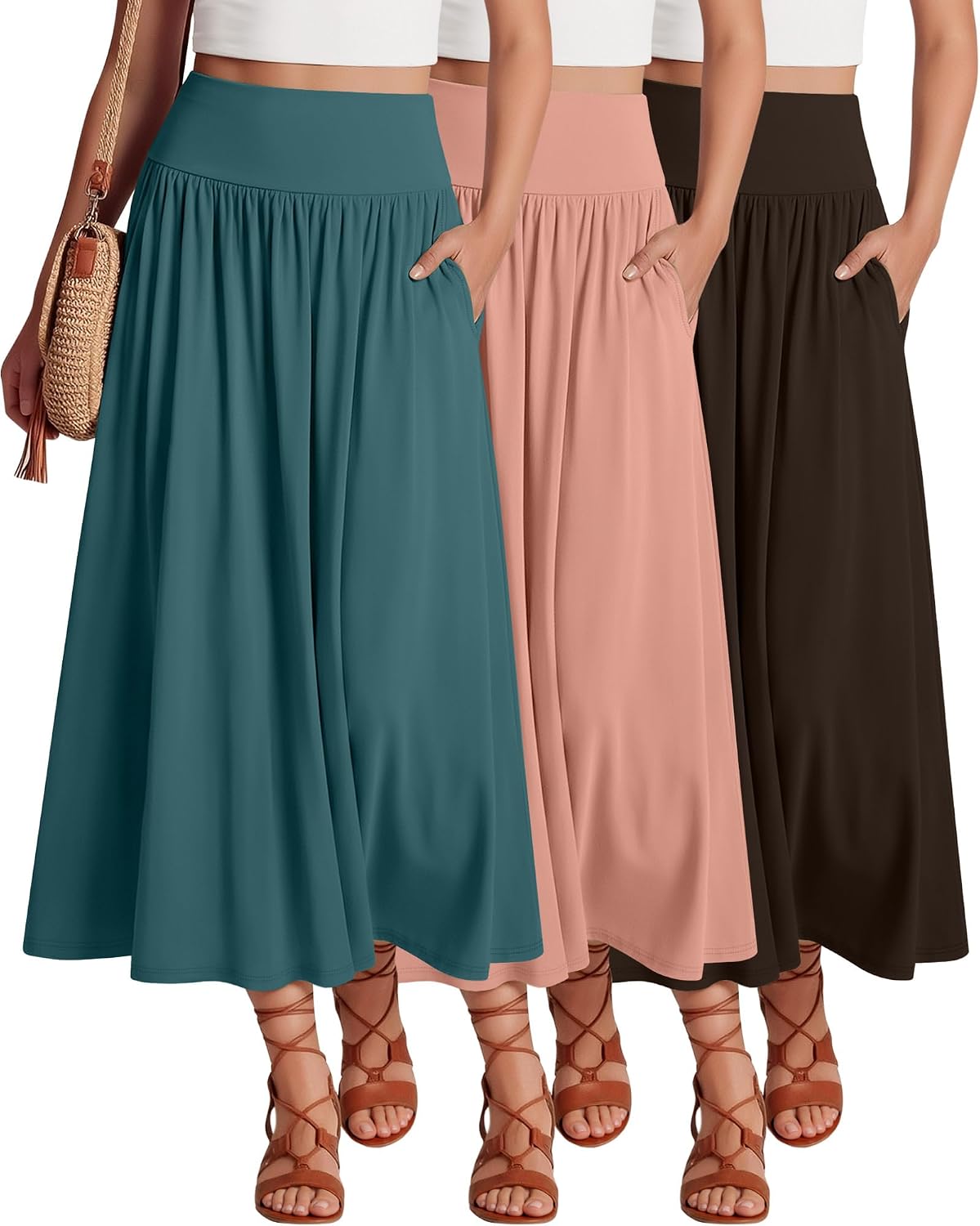 Women's Long Skirt (3-Pack)