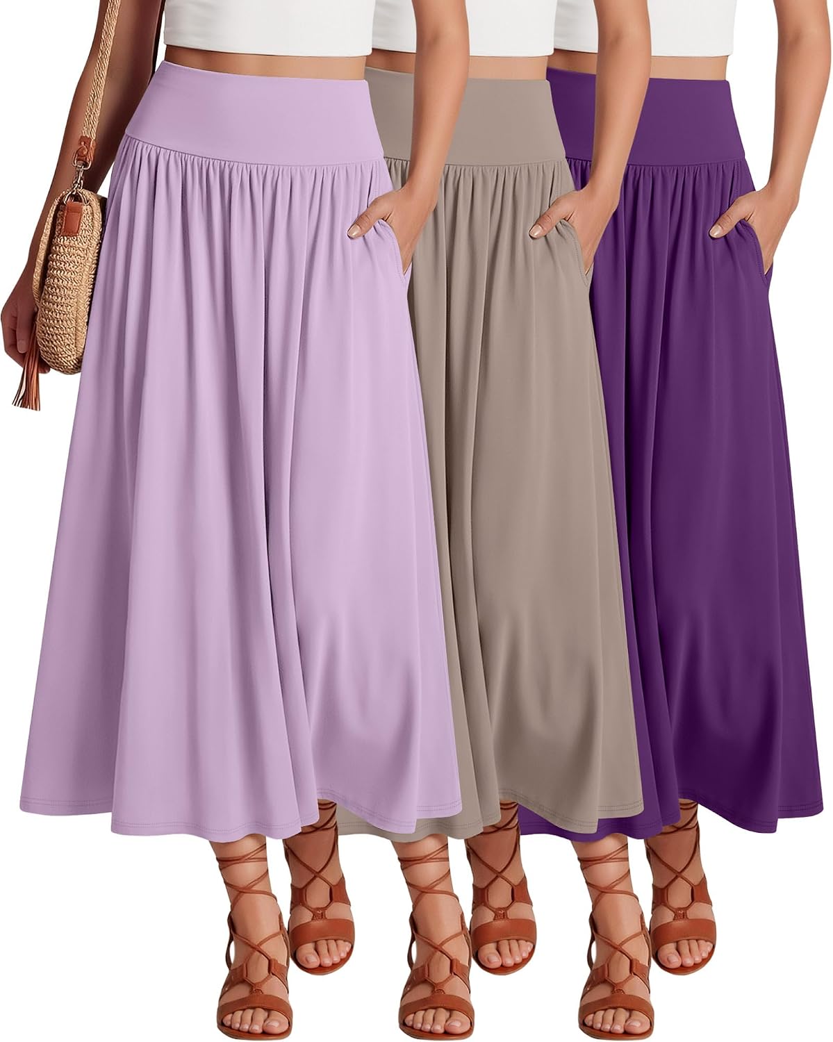 Women's Long Skirt (3-Pack)