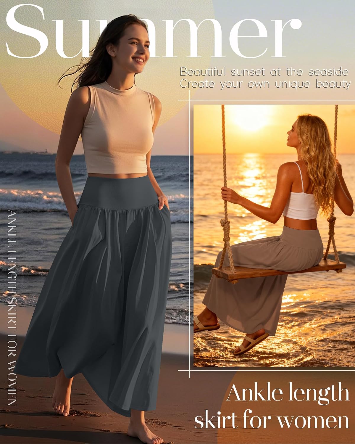 Women's Long Skirt (3-Pack)